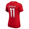 Maglia ufficiale Liverpool 2023-24 M.Salah 11 Casa per Donna